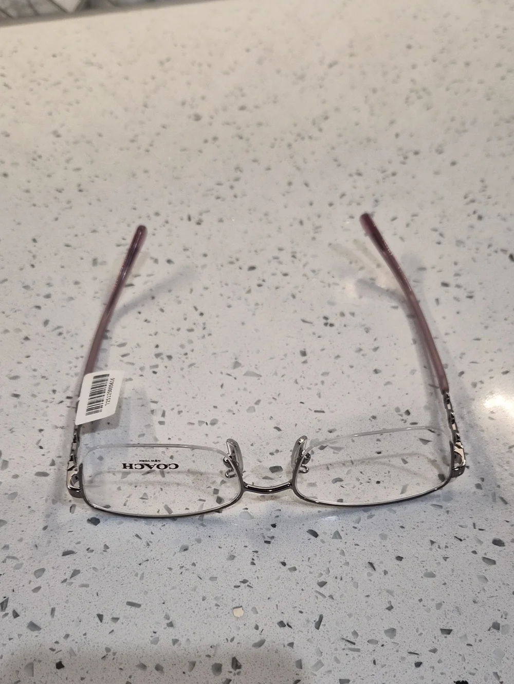 COACH  Women's Glasses with Pink Temples